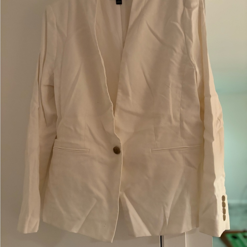 Ann Taylor Off-White Blazer